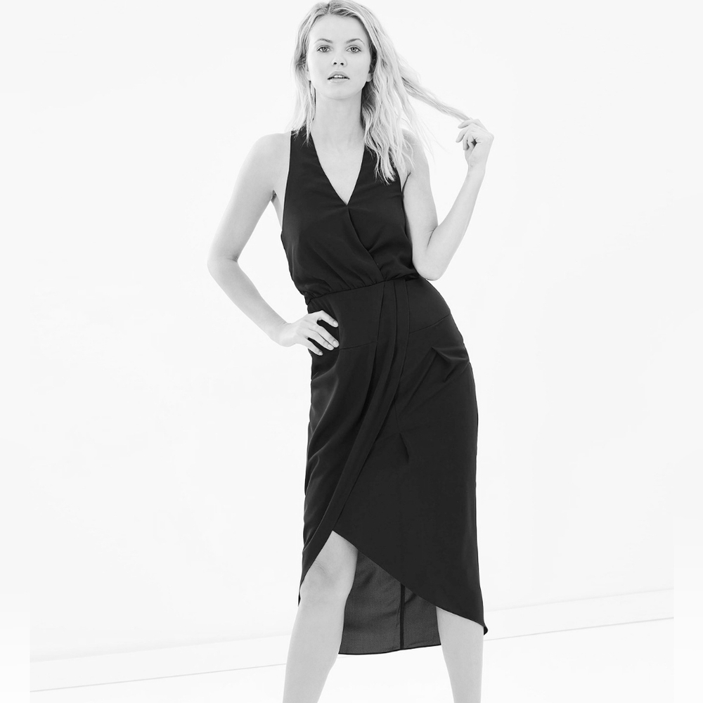 Cooper Street Midi Dress sz12 black